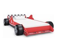 VIDAXL Lit Voiture de Course - Rouge