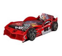Lit Enfant Voiture "Carbeds" 90x200cm Rouge