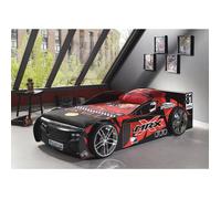 Vipack Lit voiture MRX laqué noir SCMRX200K
