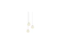 Lita Suspension Multiple Ø14 Opale & Frêne
