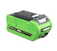 Litanki Batterie de rechange 8,0 Ah compatible avec Greenworks G-MAX, 29472, 29462, 29252, 20202, outils électriques 40 V, 1 pièce