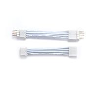 Litcessory Adaptateur Contrôleur à 4 Broches pour Philips Hue Gradient Lightstrip (Lot de 2, Blanc)
