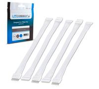 Litcessory Câble d'extension pour Philips Hue V3 / WiZ Lightstrip | 6 broches standard, 15,2 cm, lot de 5, blanc. Non compatible avec Flux.