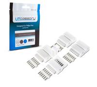 Litcessory Connecteur 6 Broches à Extrémité Coupée Connecteur pour Philips Hue Plus
