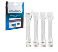 Litcessory Connecteur 6 Broches à Extrémité Coupée pour Philips Hue Plus