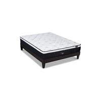 BELLECOUR LITERIE | Ensemble Celestin 2.0 90x190 cm | Matelas Mémoire de Forme + Sommier Bois