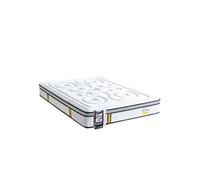 LITERIE - Ensemble REINA 2.0 90x200 cm - Matelas Ressorts ensachés + Protège matelas anti punaise