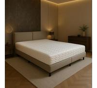 Literie Julien Matelas 140x200 - Hauteur 20 cm pour Sommier Articulé Soutien Souple en Mousse Polyuréthane - 2 Faces de Couchage - Certifié CertiPUR & Oeko-TEx - Modèle Up Down 30