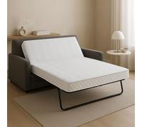 Literie Julien Matelas Ferme pour Tous BZ 140x190 x 15 cm avec 3 cm Memoire de Forme 60 Kgs/m3 + Mousse Haute densite 34 kg/m3 - Dim Assise 60 cm