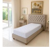 Literie -Lot de 2 Matelas 100x200 x 20,5 cm Ferme - Spécial Sommier Electrique - Déhoussable Housse Lavable - 7 Zones de Confort - A