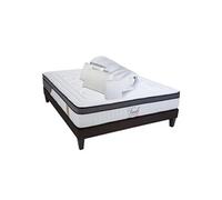 LITERIE - Pack anti punaise TIVOLI 140x200 cm - Matelas + Sommier + Accessoires
