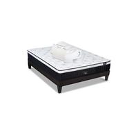 BELLECOUR LITERIE - Pack Prêt à dormir CELESTIN 2.0 140x200 cm - Matelas Mémoire de forme + Sommier + Accessoires G