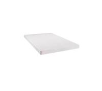 LITERIE - Sommier tapissier CAPUCINE 140x200 cm - Epaisseur 13 cm - Blanc (pieds non inclus)