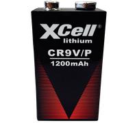 XCell Pile 6LR61 (9V) lithium 1200 9 V 1 pc(s)