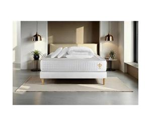 LITIER DELUXE Pack Le Vingt-Quatre 160 x 200 cm - Blanc