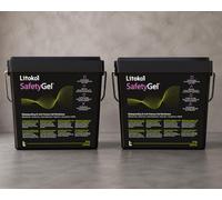 Litokol A.F.S. LOT DE 2 : Safety Gel 10 kg - Membrane d'Étanchéité Liquide Anti-Fissure - Imperméabilisant - Enduit de Cuvelage - Piscine Salle de Bain