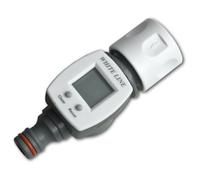 litre / gallon cascades de jardin contre mètre avec adaptateur connecteur rapide lcd +