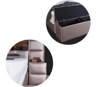 Lits Double Cadre de lit Design Meubles Nouveau Lit Double Cheminée Déco Coffre Nouveau