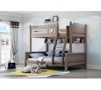 Lits superposés Lits superposés en bois de pin pour enfants Chambre Lit Nouveau