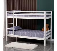 Lits superposés pour enfants 190x90cm blanc AMBRE