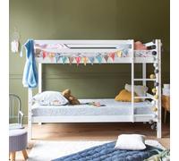 Happy Garden - Lit superposé AMBRE pour enfants 190×90 cm Blanc
