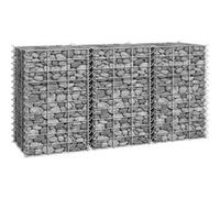 Lits surélevés en gabion vidaXL - 3 pcs - 30x30x50 cm