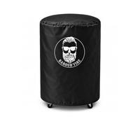 LITTLE BALANCE 3078 Housse BBQ Baroud'Fire, Housse de Protection pour Barbecue Rond, Imperméable, Anti-UV,Diam 58 cm x Haut 80 cm, Noir