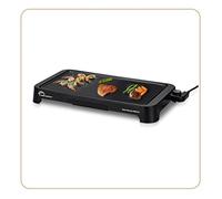 LITTLE BALANCE 8552 Easy Plancha 2000 XL, Plancha électrique 6-8 personnes, Surface de cuisson XXL, Tout type d'aliments, 2000 W, Noir