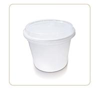 LITTLE BALANCE 8578 Kit 4 pots pour fromages blancs, 4 pots pour Faisselles, Fromages Blancs 500g, Pot + Egouttoir + Couvercle, Idéal pour des fromages faits maison, Fabrication française