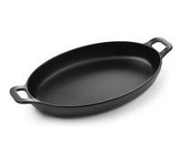 HENDI Mini récipient pour présenter et servir la nourriture, en forme de casserole, faitout, plateau de service, ne convient pas aux fours et aux fours à micro-ondes, 263x140x(H)37mm, mélamine, noir