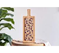 Little Creations Mosaik Plateau de service beige | Kit de bricolage pour adultes | Créez votre propre plateau de service | 40 cm | Design durable | Nombreuses possibilités d'utilisation