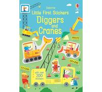 Little First Stickers Diggers And Cranes