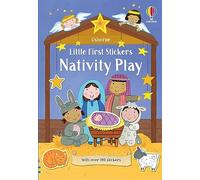 Usborne – Little First Stickers : Spectacle de la Nativité – Livre autocollants