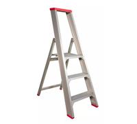 Little Jumbo 4741000103 Échelle SuperPRO - Simple - Aluminium - 3 Marches - Hauteur De Travail Max. 2,70 M.