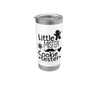 Little Mister Testeur de biscuits de Noël en pain d'épices Gobelet isotherme en acier inoxydable double paroi