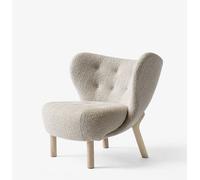 Little Petra VB1 Lounge Chaise Andtradition chêne blanc - Karakorum- sans tabouret - 5709262012336