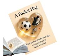 Little Pocket Sports,Souvenir de Motivation de Poche - Carte de Motivation à Thème Sportif,pour Athlètes Supporteurs Collectionneurs Tournois Anniversaire et Voyage