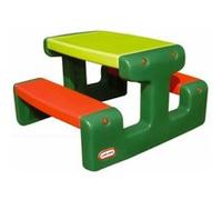 Little Tikes - Table de Pique-Nique Junior - Colori Evergreen - Pour Exterieur ou Interieur G