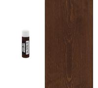 Littlefair's Teinte Bois 15ml - Teinture Bois Écologique À Base D'Eau et Sûre - Lasure Bois Intérieur à Séchage Rapide - Peinture Lasure pour Bois Nettoyage Facile - Couleur:Acajou rouge foncé