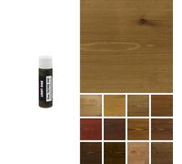 Littlefair's Teinte Bois 15ml Tester Pot - Teinture Bois Écologique À Base D'Eau et Sûre - Lasure Bois Intérieur à Séchage Rapide - Peinture Lasure pour Bois Nettoyage Facile - Couleur:Chêne clair