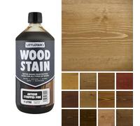 Littlefair's Teinte Bois 1ltr - Teinture Bois Écologique À Base D'Eau et Sûre - Lasure Bois Intérieur à Séchage Rapide - Peinture Lasure pour Bois Nettoyage Facile - Couleur:Pin dépouillé antique