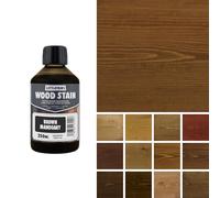 Littlefair's Teinte Bois 250ml - Teinture Bois Écologique À Base D'Eau et Sûre - Lasure Bois Intérieur à Séchage Rapide - Peinture Lasure pour Bois Nettoyage Facile - Couleur:Acajou marron