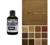 Littlefair's Teinte Bois 250ml - Teinture Bois Écologique À Base D'Eau et Sûre - Lasure Bois Intérieur à Séchage Rapide - Peinture Lasure pour Bois Nettoyage Facile - Couleur:Pin foncé