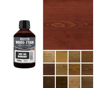 Littlefair's Teinte Bois 250ml - Teinture Bois Écologique À Base D'Eau et Sûre - Lasure Bois Intérieur à Séchage Rapide - Peinture Lasure pour Bois Nettoyage Facile - Couleur:Acajou très rouge