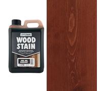 Littlefair's Teinte Bois 5ltr - Teinture Bois Écologique À Base D'Eau et Sûre - Lasure Bois Intérieur à Séchage Rapide - Peinture Lasure pour Bois Nettoyage Facile - Couleur:Acajou très rouge