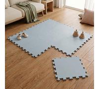 LittleTom 9 Pièces Tapis de Sol Bébé dès Le Premier Mois - 30x30 cm Dalles en Mousse EVA - Surface de Jeu Douce pour l'Éveil - Carrés Puzzle Antidérapants - Revêtement pour la Chambre des Petits