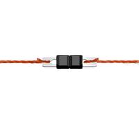 Litzclip Connecteur pour fil ® 3 mm en inox, 10 pièces dans un blister coulissant
