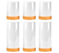 LIUZHUJ 6 Rouleaux Bache Peinture, 110 cm x 20 m Et 55 cm x 20 m, Bache de Protection Peinture Imperméable, Rouleau Plastique Protection Transparent, pour Projets DIY Et Peinture De Murs
