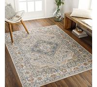 Livabliss Marion Manama Tapis Vintage 160x213 cm - Beige, Bleu, Orange