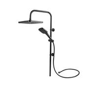LIVARNO® Douche de tête XXL avec système anti-gouttes (noir)